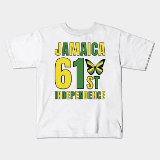 61st Jamaica Independence Day Celebration Kids T-Shirt